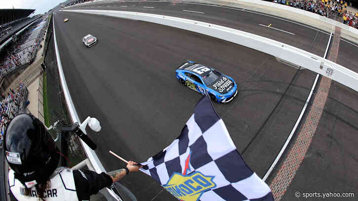 Corey Heim wins Brickyard 400 in another historic victory for the young star