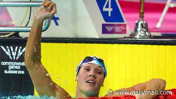 Good Evans... adopted Scot Angharad wins first international title with victory in 100m breaststroke final