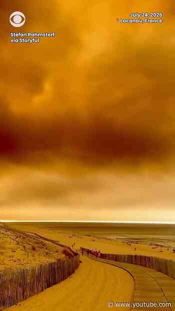 At least 1 dead, over 250,000 people forced to flee parts of Western Europe amid wildfires #shorts
