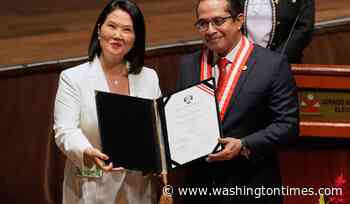 Keiko Fujimori's party wins Senate presidency in Peru ahead of presidential inauguration