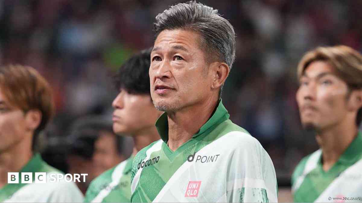 Japan legend Miura, 59, scores first goal since 2022