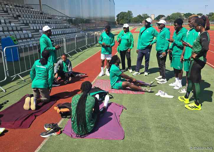 Team Nigeria begins chase for athletics medals