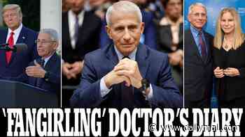 Dr Anthony Fauci's embarrassing obsession with fame and celebrities is revealed in secret unearthed diary entries... as he bragged about meeting A-listers while Americans died from Covid
