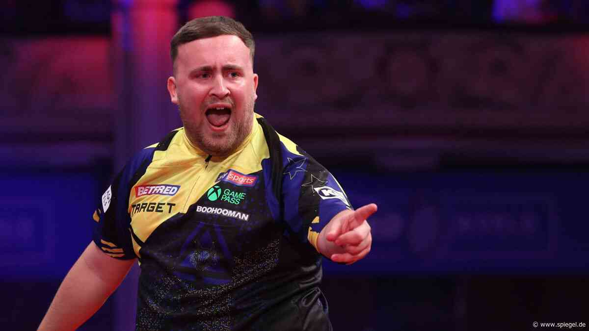 Darts: Luke Littler gewinnt World Matchplay in Blackpool gegen Gerwyn Price