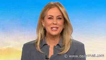 Samantha Armytage takes a cheeky swipe at Danika Mason while filling in on Today - after the pregnant star's infamous 'drunk' on-air moment