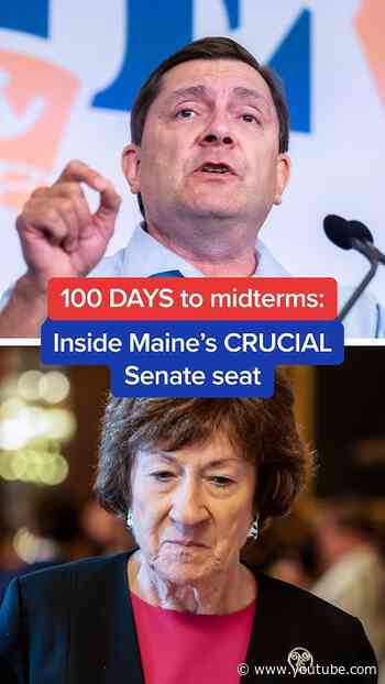 100 DAYS to midterms: Inside Maine's CRUCIAL Senate seat
