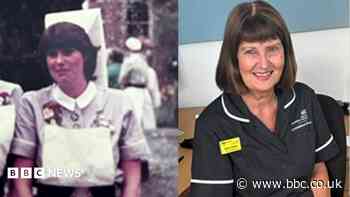 After a lifetime of caring, nurse hangs up uniform