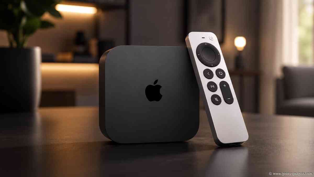 Leaked Details Suggest Apple TV 2026 Drops in September