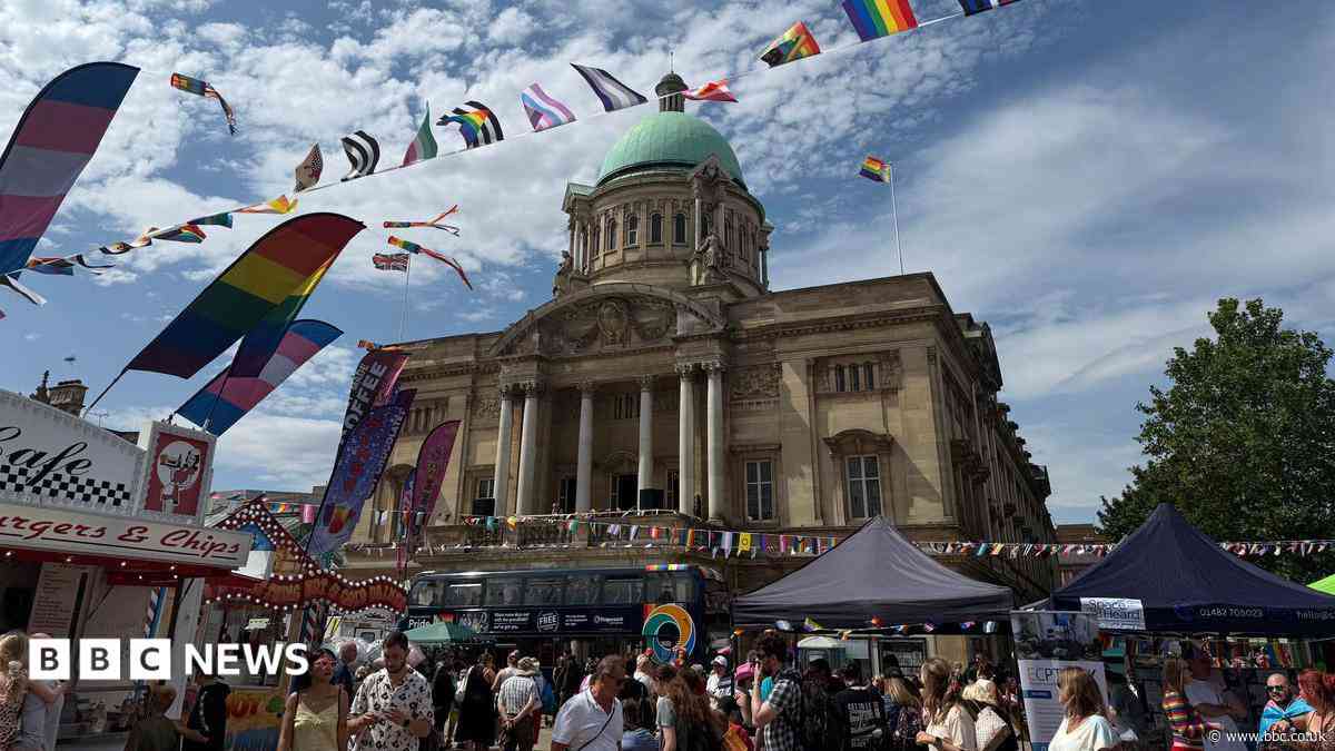 Pride in Hull celebrates 25 years with city parade