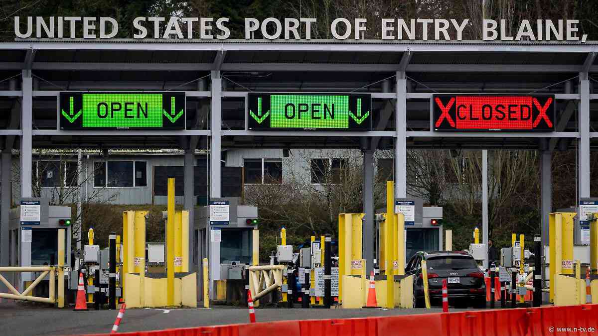 Rückgang auch bei Deutschen: Deutlich weniger Kanadier reisen in die USA