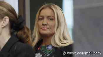 Melbourne socialite Brynne Edelsten faces court with a mystery man and an eye-popping new engagement ring - as she scores a sweetheart plea deal to dodge jail on drug charges
