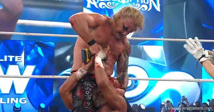 Chris Jericho Uses Power Drill To Win Bloody Hardcore Match at AEW Redemption