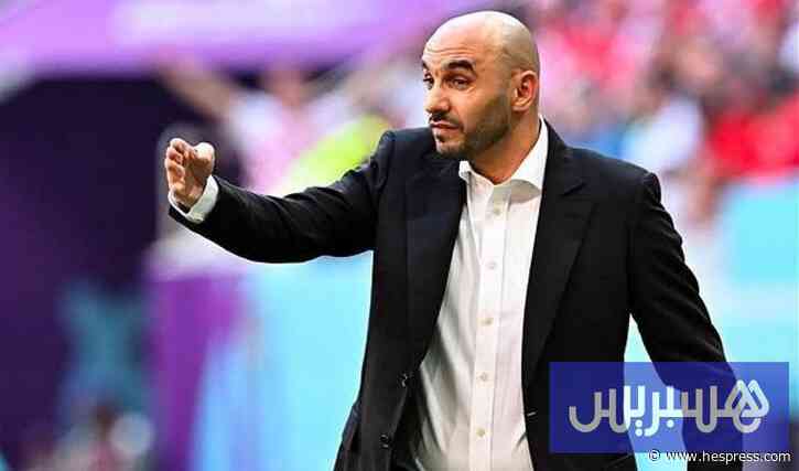 "تقرير" يروج للركراكي في العراق