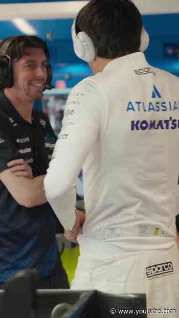 Hear from the team on what Alex means to us, as we celebrate his 100th race in blue 💙 #f1
