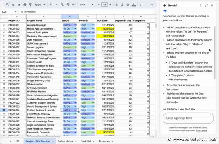Wie Google das Spreadsheet neu erfindet