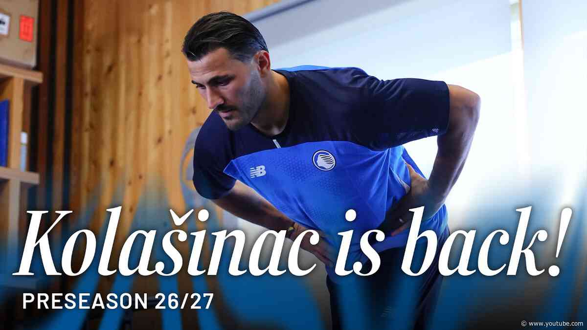 SEAD KOLAŠINAC IS BACK! Di nuovo al lavoro al Centro Bortolotti!