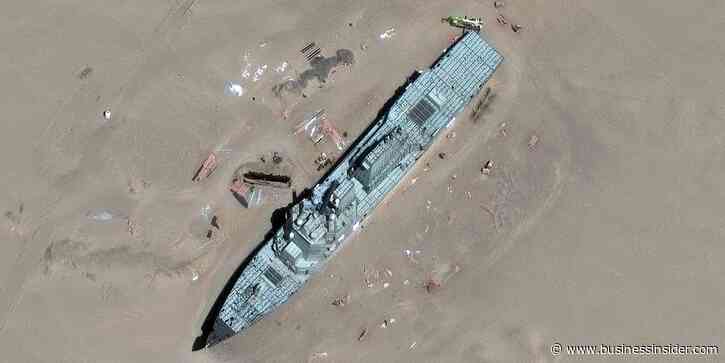 China built full-size models of US warships and aircraft to hone its missiles