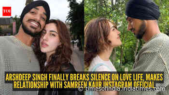 Arshdeep Singh confirms romance with Samreen Kaur with Instagram post
