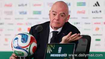 FIFA boss Gianni Infantino goes full Trump as he furiously slams World Cup critics for 'spreading hate' in blistering social media rant
