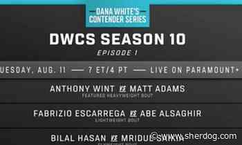 First two weeks of Dana White’s Contender Series Season 10 revealed