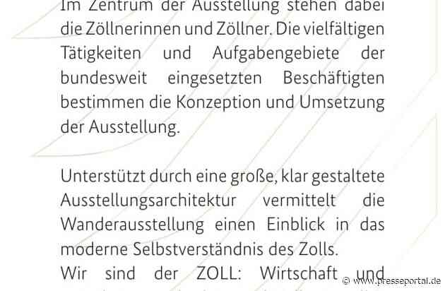 HZA-HN: Wir sind der Zoll in Heilbronn/Festveranstaltung und Tag der offenen Tür mit Programm für Groß und Klein am 1. August 2026