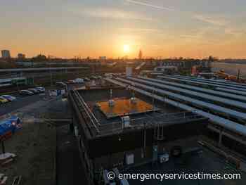 Drones watching over the rail network and keeping the public safe