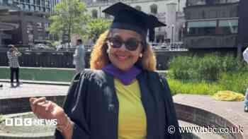 Grandmother with no GCSEs graduates aged 55