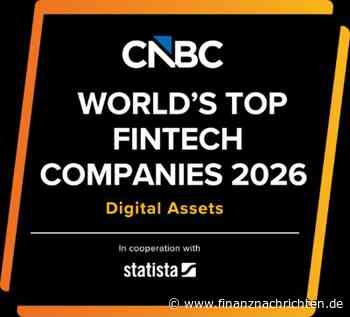 EQS-News: ChainUp in die Liste der weltweit führenden Fintech-Unternehmen 2026 von CNBC und Statista aufgenommen