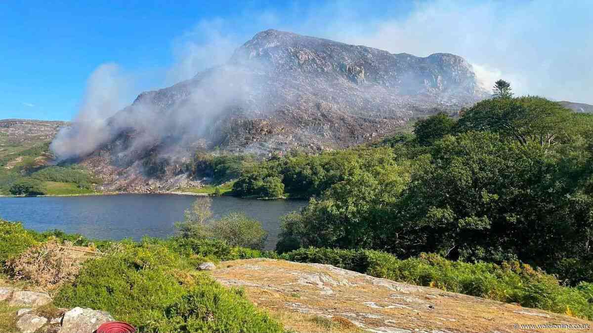 Two people rescued from wildfire after ignoring warnings to fly their drone