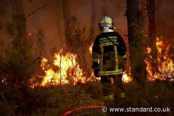 'Many Brits' caught up in wildfires mayhem ripping through France and Spain, says minister