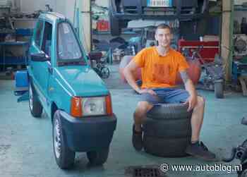 Deze Fiat Panda is op jacht naar een wereldrecord