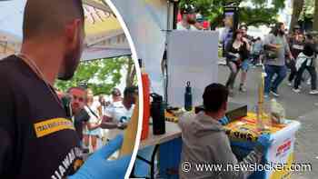 Livestreamer filmt totale paniek na schoten op foodfestival Seattle