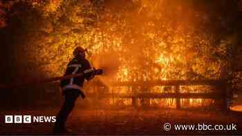 Macron calls crisis meeting as wildfires threaten Bordeaux and heatwave looms