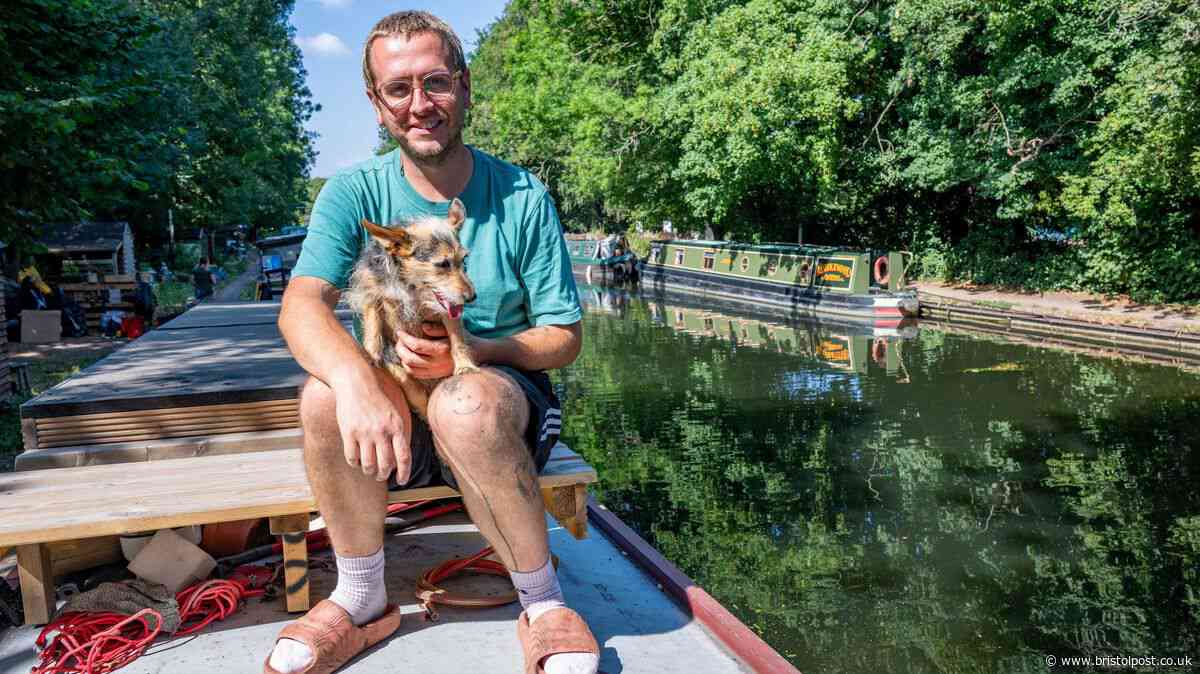 'We were sick of paying rent - so we spent £40,000 on a houseboat instead'