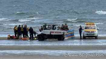 Man and woman die after being pulled from sea at Fistral beach in Cornwall - hours after man dies at Sussex beach