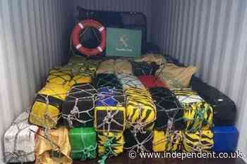 Police seize more than 2.6 tonnes of cocaine from ‘ultra-fast’ boat off Portugal