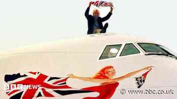 Unseen work by Virgin's Scarlet Lady artist on show