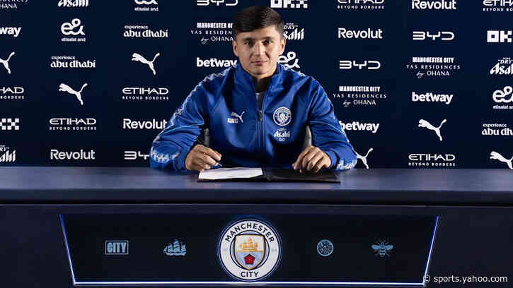 'I have a new challenge now' - Khusanov pens new Man City deal