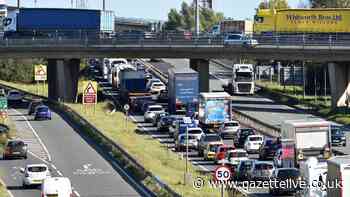 A19 crash LIVE: Lane remains closed for barrier damage assessment after driver taken to hospital