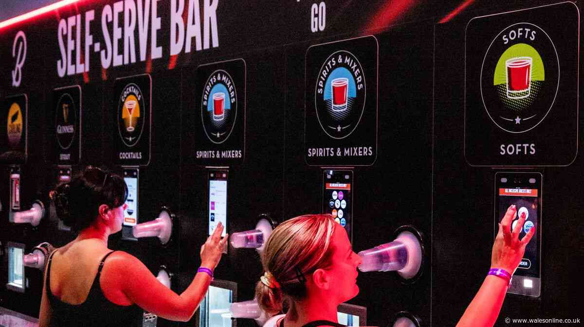 First self-serve bars of their kind opened at three UK locations