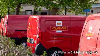 Royal Mail names 13 Welsh postcode areas facing delivery delays today — full list