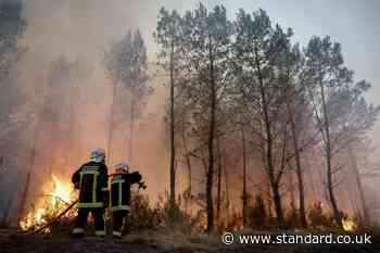 Are London flights operating to wildfire-threatened Bordeaux, Madrid and Valencia?