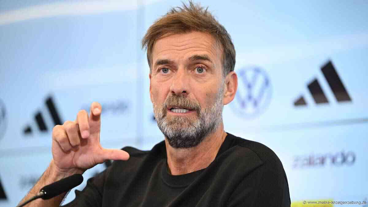Klopp sagt ersten öffentlichen Auftritt als Bundestrainer ab