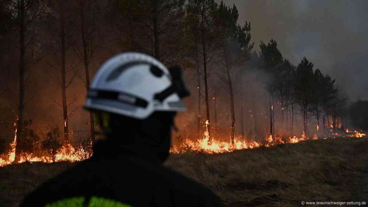 Weniger Brandherde in Südwestfrankreich – Feuerwehr spricht von günstigem Wetter