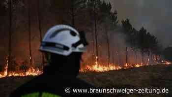 Weniger Brandherde in Südwestfrankreich – Feuerwehr spricht von günstigem Wetter