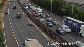 M5 queues after Cribbs Causeway crash - live updates