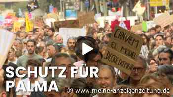 Palma Massentourismus: Video zeigt Protest für Ressourcenschutz