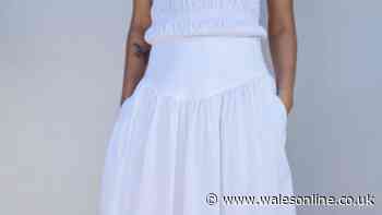 Next's £38 midi skirt is 'perfect for wide hips' and 'emphasises a flatter stomach'