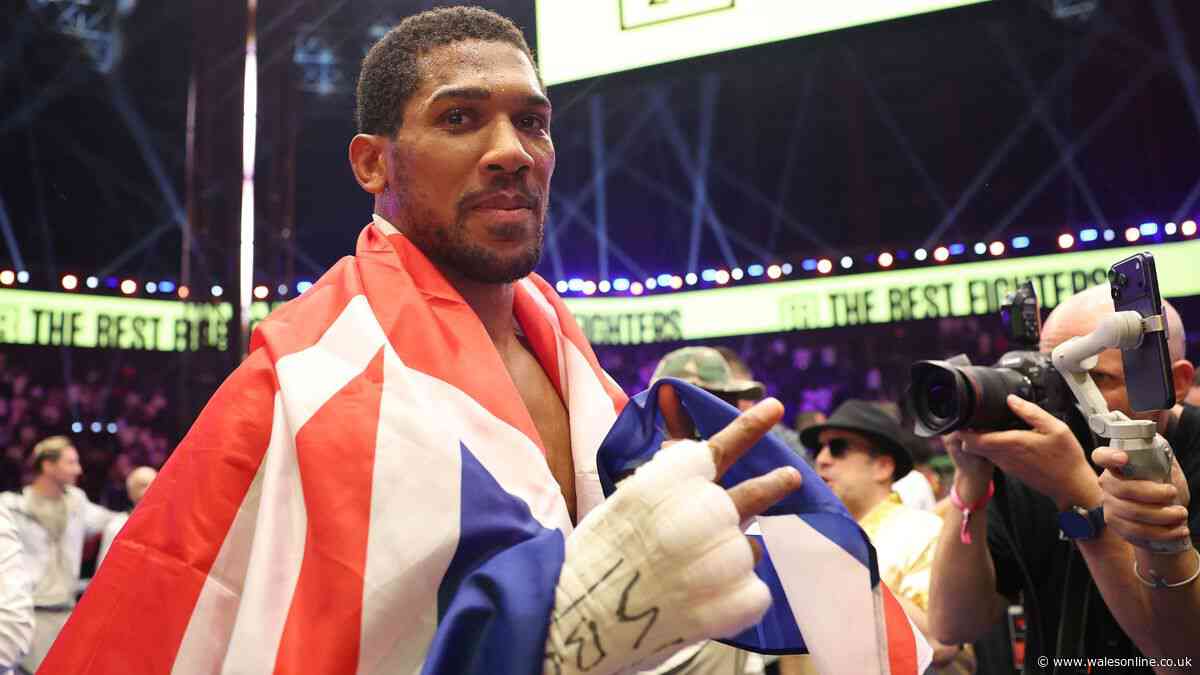 Anthony Joshua v Tyson Fury venue update as AJ makes Principality Stadium statement