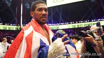 Anthony Joshua v Tyson Fury venue update as AJ makes Principality Stadium statement